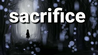 bebe Rexha- sacrifice lyrics