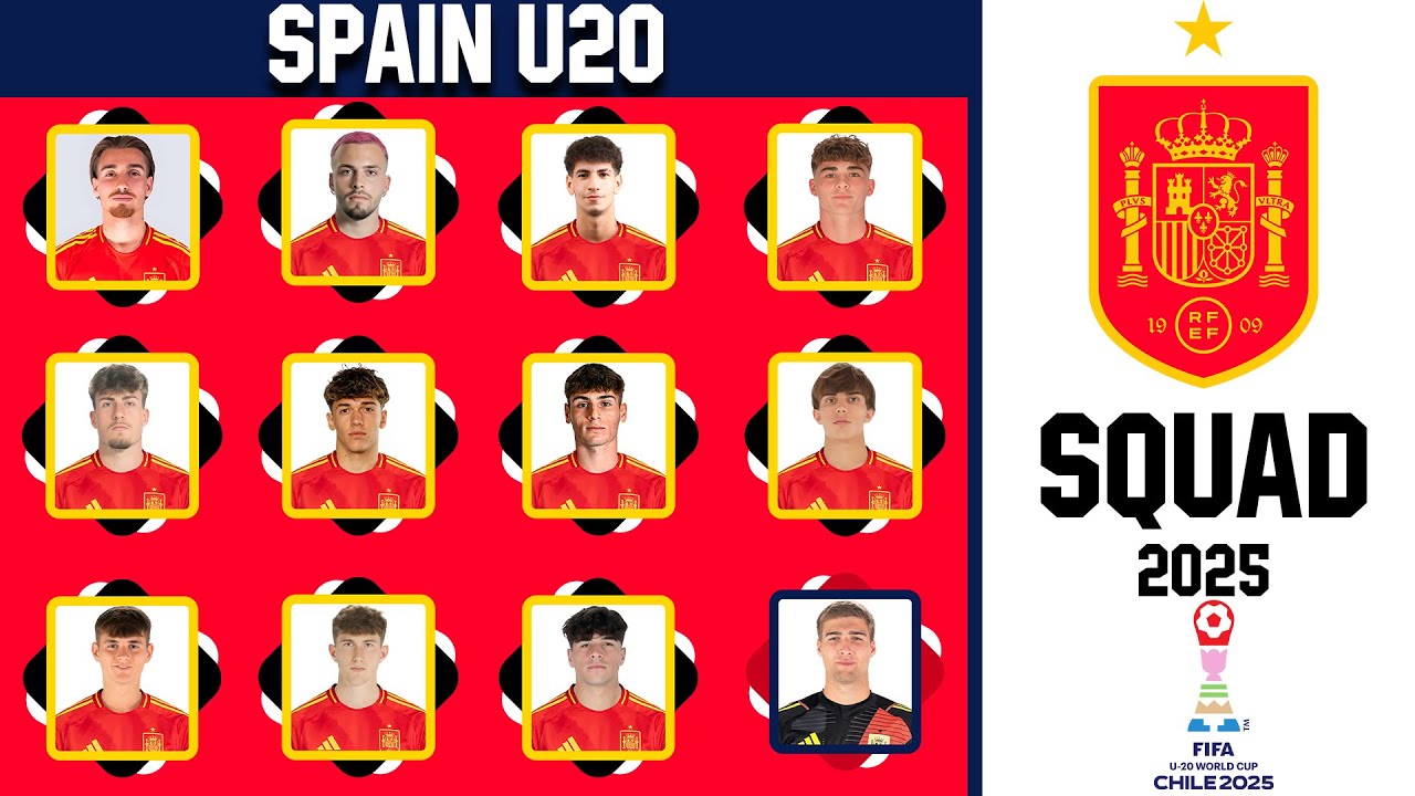 Смогут ли эти игроки выиграть чемпионат мира среди команд до 20 лет для Испании?