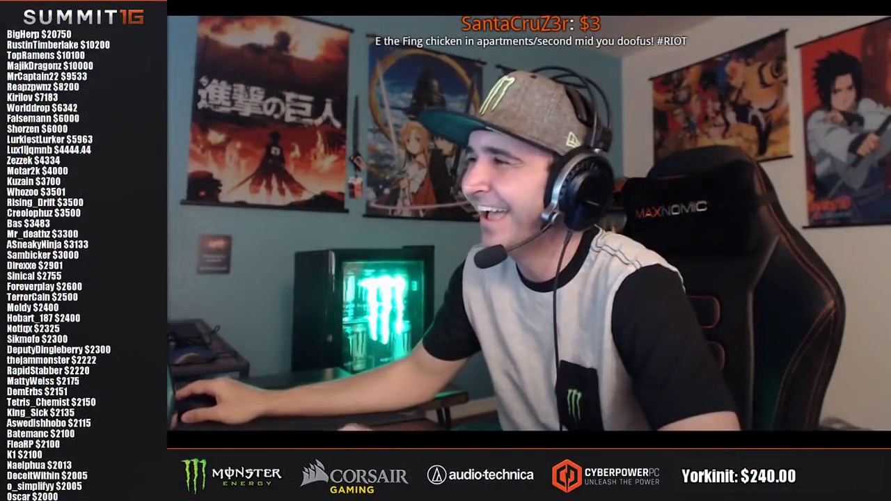 Summit1g WATCHES & REACTS FGB what's your name? (ft. ShahZaM's LAUGH)