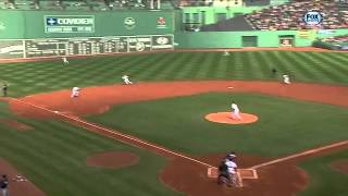 2013/04/13 Middlebrooks, Drew get the out