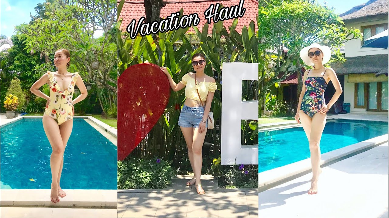 TRY ON HAUL | Swimwear And Bali Outfit | KristinaCC