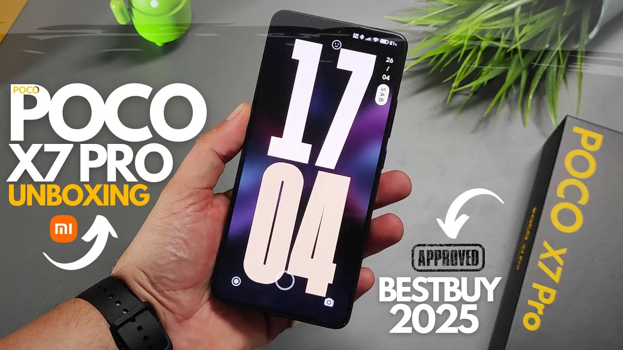 Unboxing POCO X7 PRO 🔥📱 BEST BUY Smartphone 2025