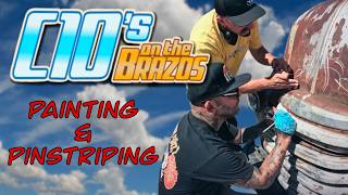 Painting & Pinstriping at C10’s on the Brazos!