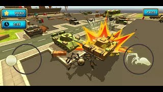 Spider Simulator: Amazing City Android Gameplay #22 screenshot 3