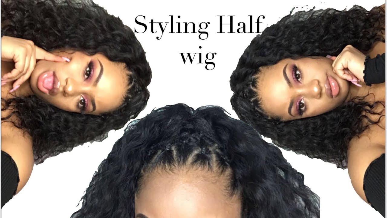 15 How To Style A Half Wig Treal - Youtube Half Wigs Wigs Braided Hairstyles