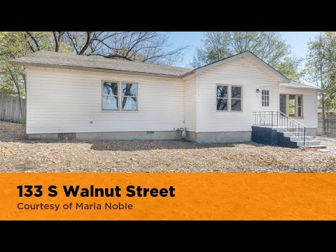 133 S Walnut Street, Nowata, OK home video tour