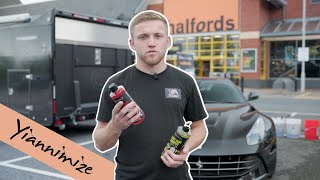 DETAILING A FERRARI USING YIANNIMIZE CAR CARE AT HALFORDS!