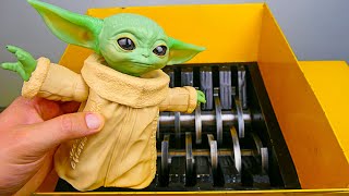 Shredding Baby Yoda!