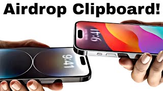 How to Share Clipboard using Airdrop? screenshot 1