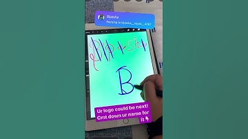 LOGO DESIGN {30-BIPASHA}.made this on someone’s demand.#logodesign #procreate #logoofname