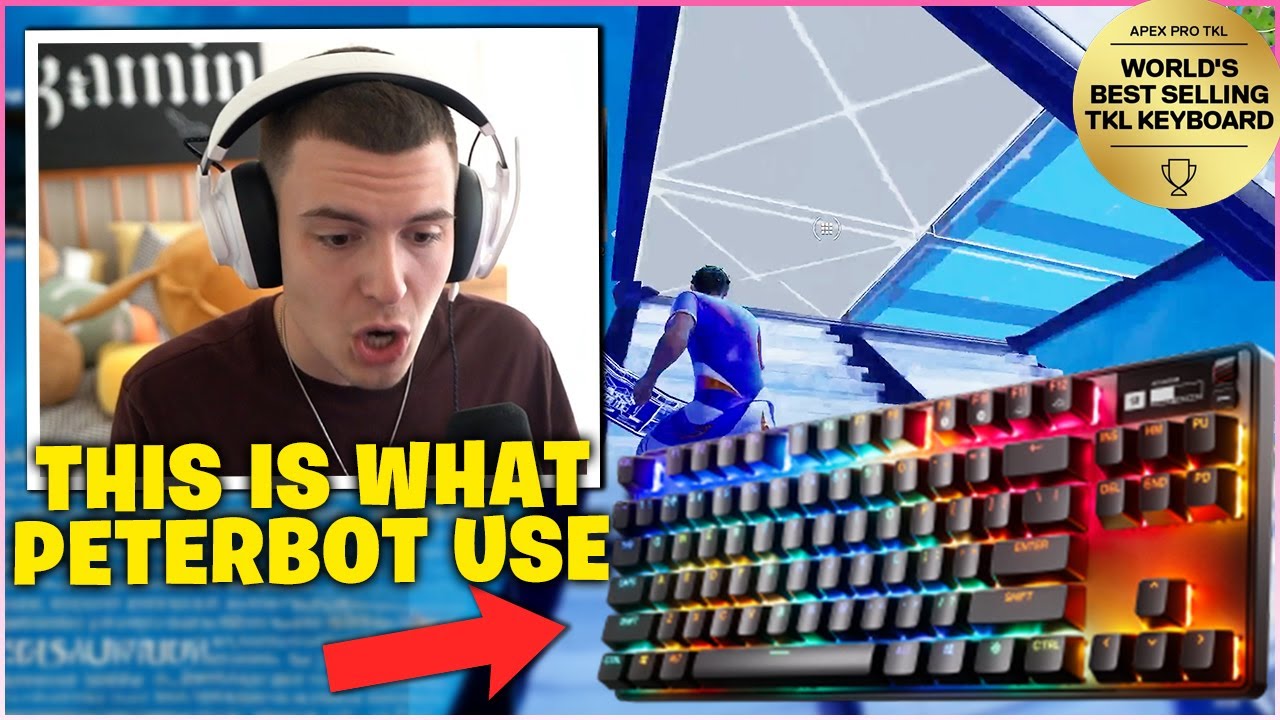 CLIX демонстрирует НЕЧЕЛОВЕЧЕСКУЮ скорость после перехода на самую быструю в мире клавиатуру! (Ap...