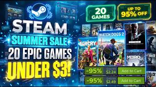 20 MUST BUY Steam Summer Sale 2026 Games Under $3 | (Ends July 9)