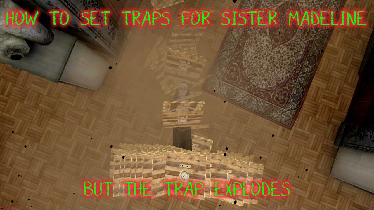 Evil Nun 2 | How to set traps for Sister Madeline but the trap explodes