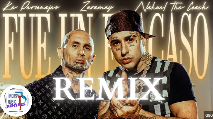 Ke Personajes, Zaramay, Nahuel The Coach | Fue un Fracaso (Video Oficial) NORS remix