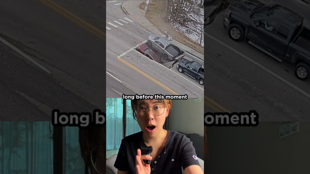 Why Leaking Pipes Are Swallowing Roads #sinkhole