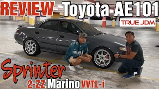 Review Toyota Ae101 Sprinter Marino 2zz Vvtli