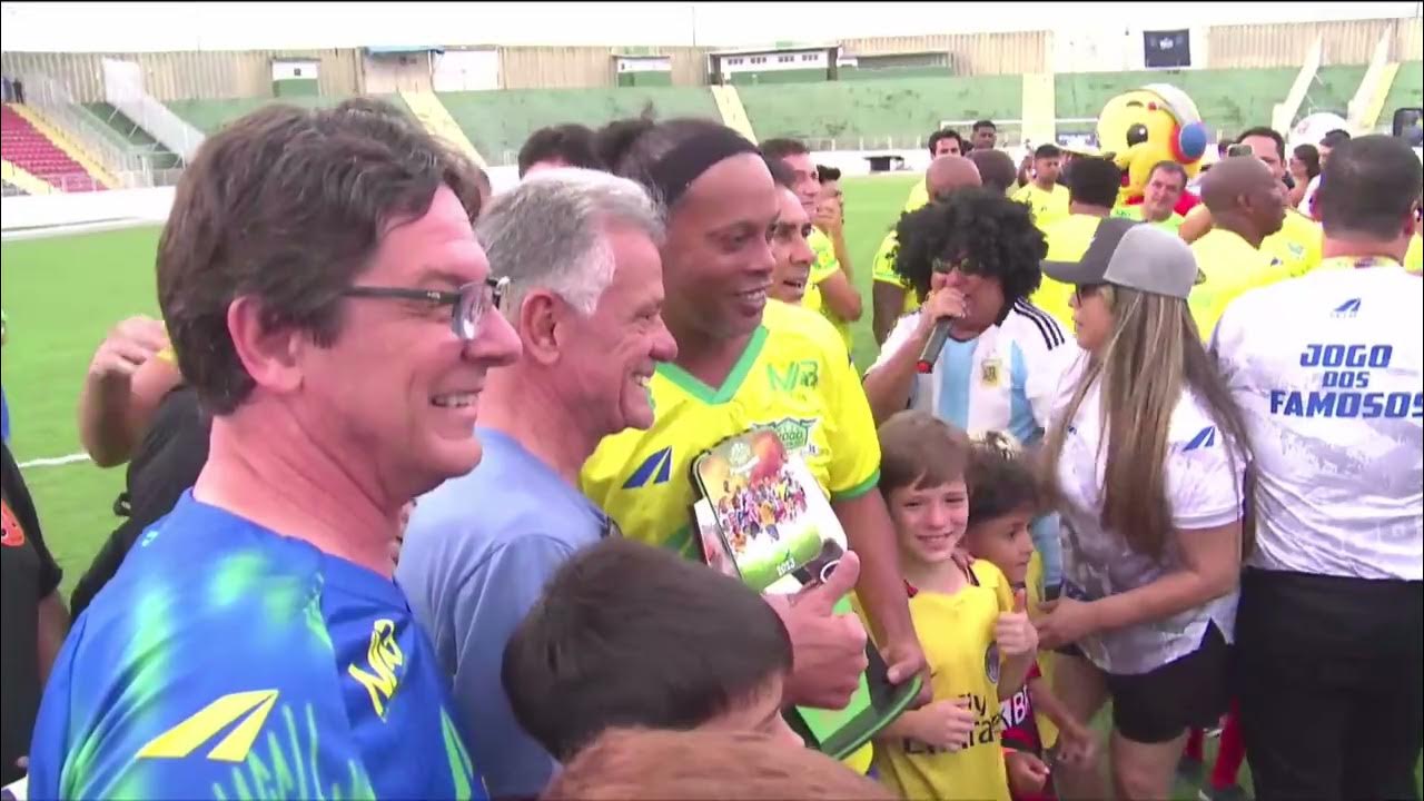 Estrelas Brilham no 'Jogo dos Famosos' de Varginha: Patrãozinho do Piseiro  e Ronaldinho Gaúcho Confirmados – Minuto São Paulo