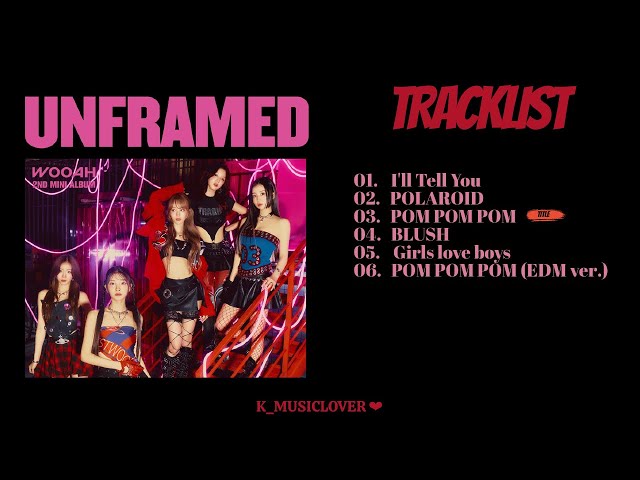 WOOAH (우아) - 2ND MINI ALBUM [UNFRAMED] - YouTube