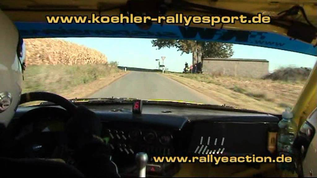 Rallye Fränkische Schweiz 2011 Onboard WP 3 Köhler-Rallyesport