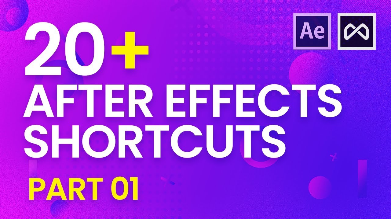 after effects shortcuts