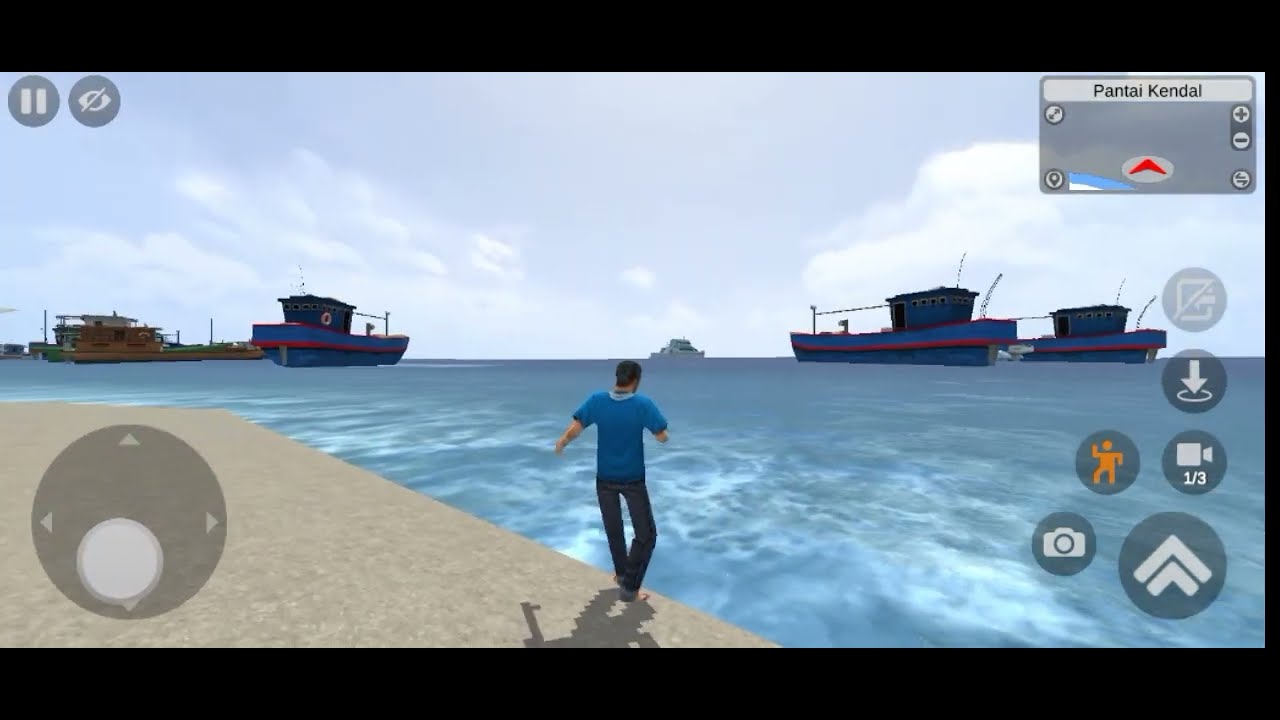 Panorama Keindahan Pantai Kendal Bus Simulator Indonesia BUSSID panorama-keindahan-pantai-kendal-bus-simulator-indonesia-bussid