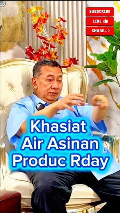 Khasiat Air Asinan Produc Rday #rday #ilmukearifanlokal #hajidwisusanto
