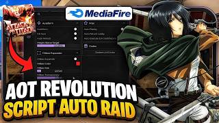 [UPD4 ⚔️] ATTACK ON TITAN REVOLUTION SCRIPT - AUTO RAID - AUTO COLOSSAL - AUTO FARM - MORE
