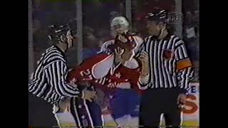 Craig Berube vs Turner Stevenson - Apr 17, 1995
