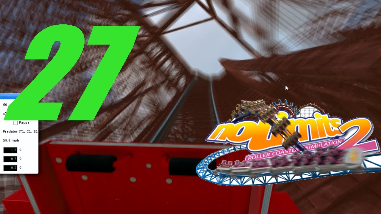 NoLimits RollerCoaster Simulation 2 - Episode 27 - RAWN WENDINGO SUPERMAN WESTERN STORM