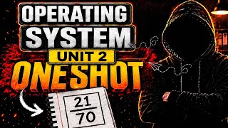 Operating System Unit 2 One Shot 🔥📝 | File Organization 4th Semester | RGPV B.Tech 