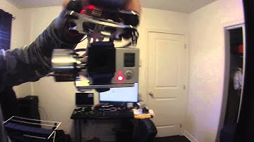 Banggood FPV 2 Axis Brushless Gimbal With Controller For GoPro 3