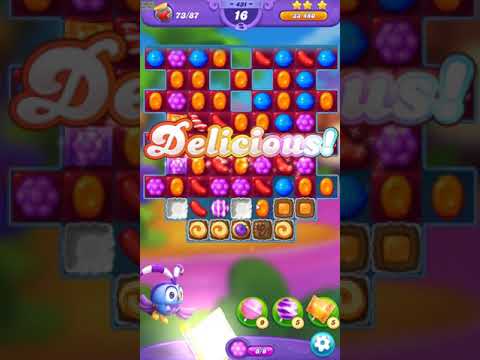 Candy Crush FRIENDS Saga level 431 no boosters