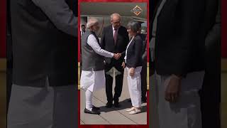 PM Modi Reaches Geneva After Slovakia Visit #pmmodi #cloud9xnetwork #narendramodi #ytshorts