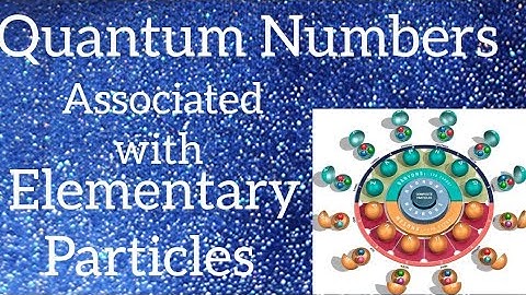 Quantum Numbers associated with The Elementary Particles || Particle Physics