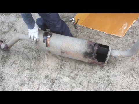 Замена глушителя Газель Некст А21R22.