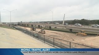 Construction closes parts of MoPac this weekend