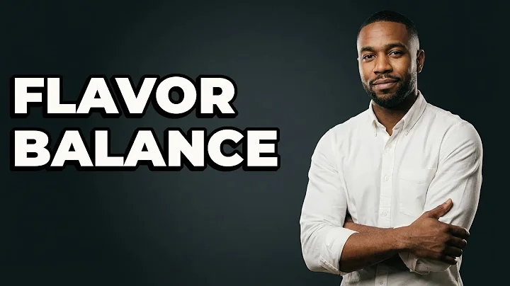 Which Five Flavors Are Key To Balanced Drinks?