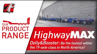 FAYMONVILLE HighwayMAX-3: Be the fastest within the 19-axle class in North America!