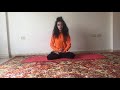 Yoga: فاجراسانا VAJRA'SANA " الوضع الماسي " ( أو وضعية الرعد ) .