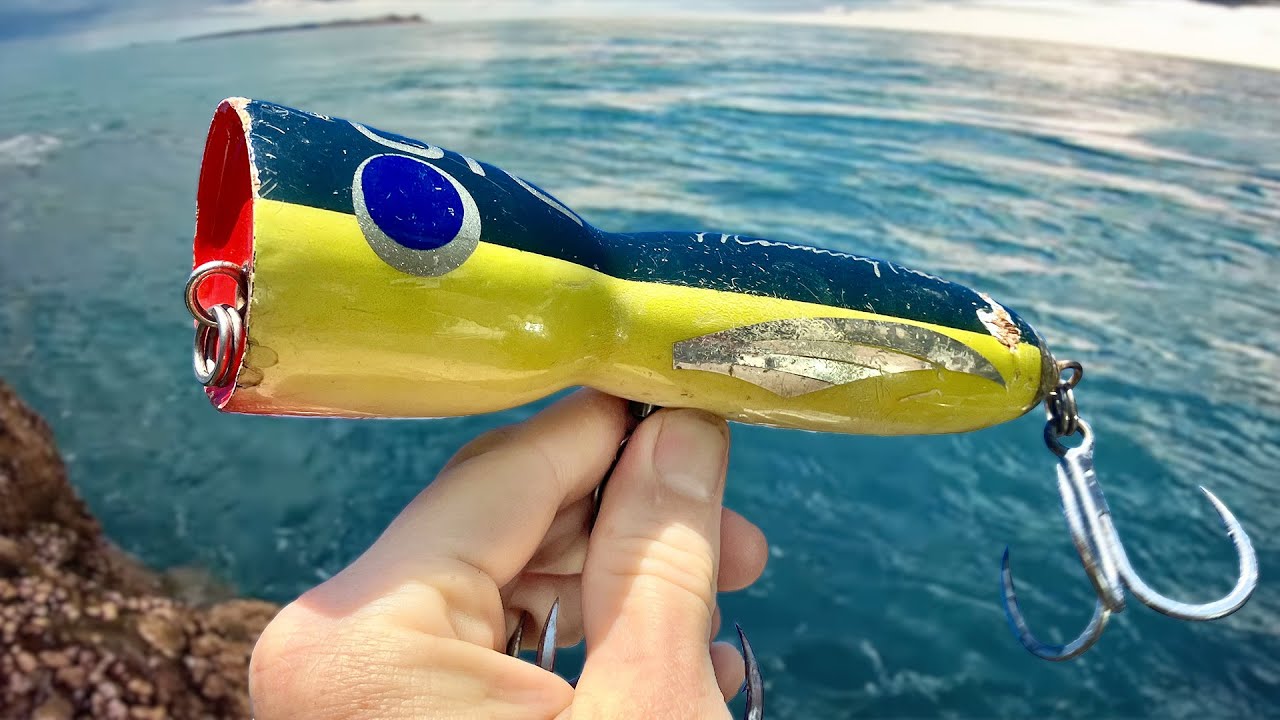 Popping Australia for Giant Trevally YouTube