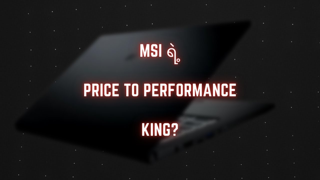 MSI Modern 15 : MSI ရဲ့ Price to Performance King? - YouTube