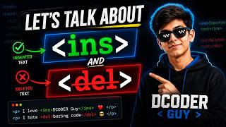 HTML Tutorial for Beginners #7 | INS and DEL Tags Explained