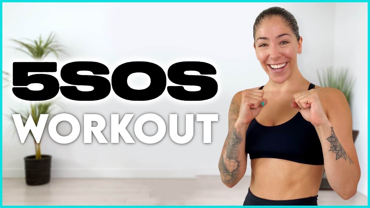 5 Seconds Of Summer Kickboxing Workout (Members) - YouTube