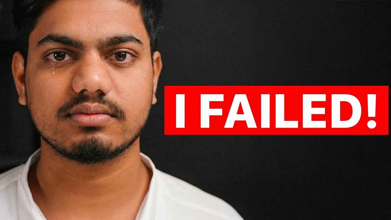 I Failed In 2025 - An Unfiltered Reality