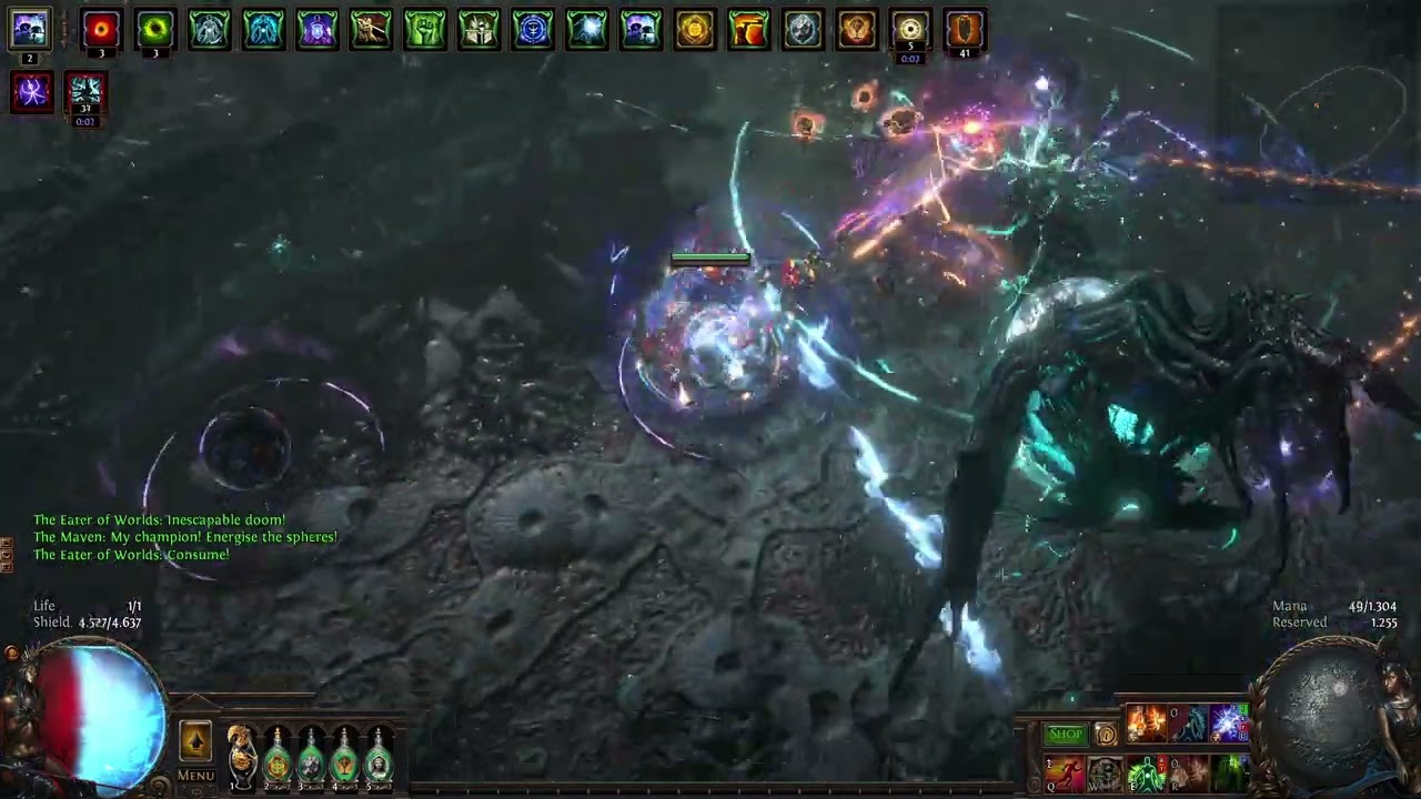 3.21 Spark Poison Occult Bossing showcase.