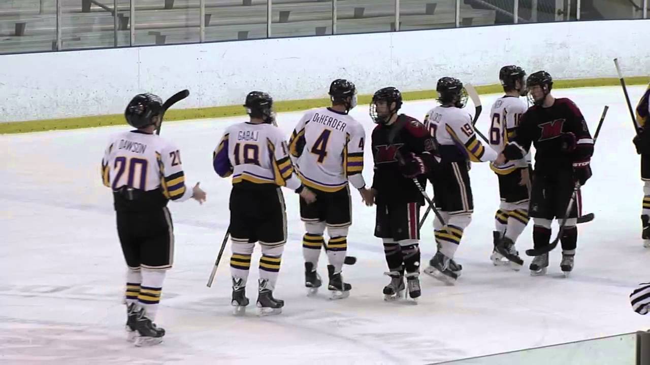 Manhattanville vs Nazareth ECAC Hockey 2.24.15