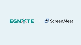 Tutorial: Egnyte + ScreenMeet Integration