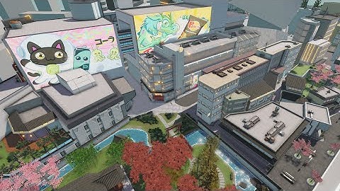 Pavia Metaverse Plaza District One Flythough