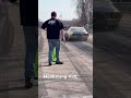 #monkstangvidz #blowncamaro try's to get traction on the top end #promod #Camaro #noprepracing