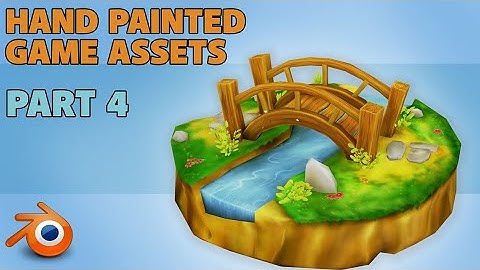Hand Painted Stylized Game Assets | Part 4 Unwrap | Blender 2.8